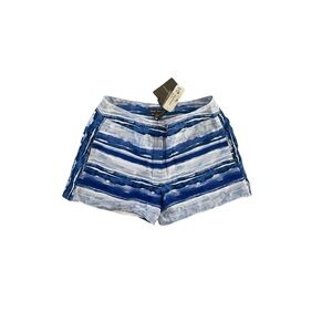 Tommy Bahama Watercolor Wave Silk Lined Mini Shorts 4